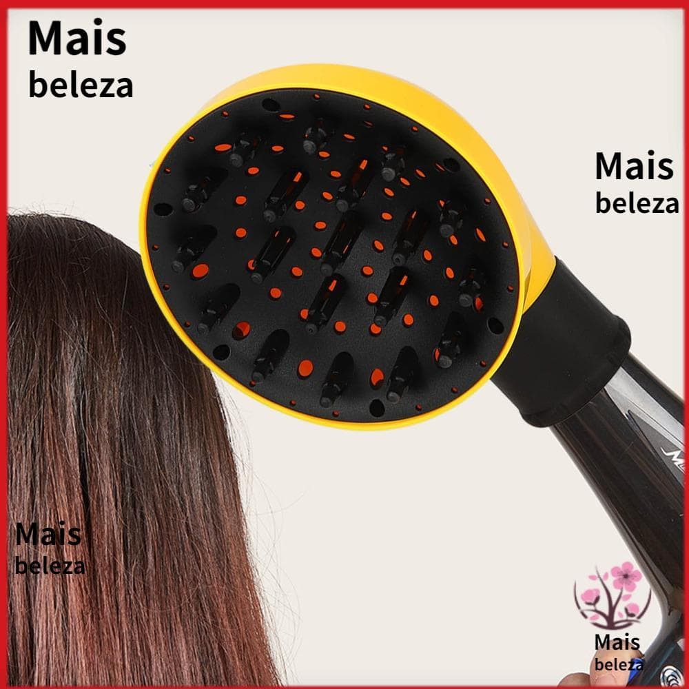 Difusor De Secador De Cabelo MAXBEAUTY , De Grau Profissional Para Economizar Tempo , Acessório Ajuste Universal