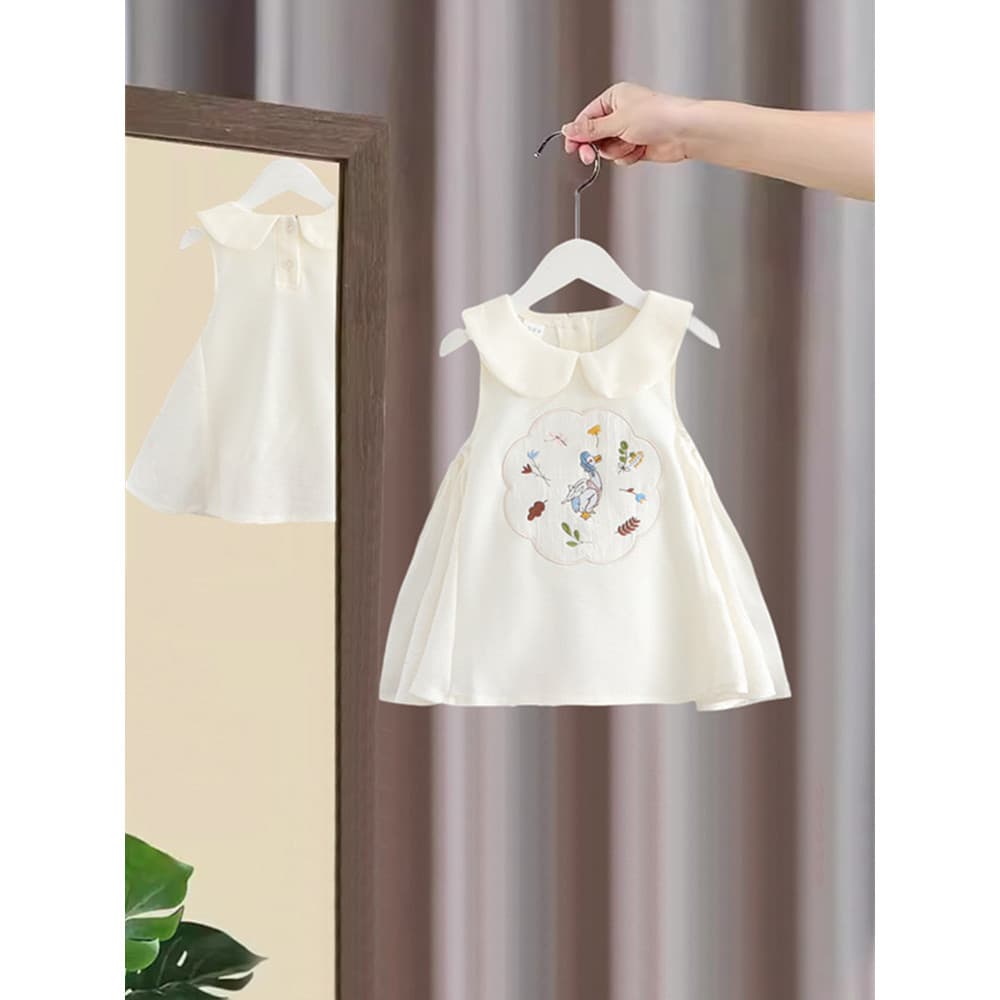 Bebê saia do bebê roupas da menina do bebê verão crianças vestido menina moda vestido de princesa novo estilo moda sem m