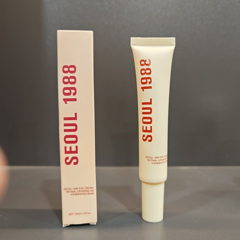 Seoul 1988 Creme para Olhos com Retinol 4% - Reduz Olheiras e Bolsas, Hidrata e Anti-Idade
