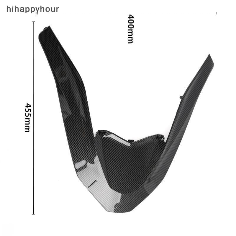 1 Pçs Carenagem Extensão Guarda Para PCX160 Acessórios De Fibra Carbono Modificação Do Corpo Da Motocicleta Frente Moto 