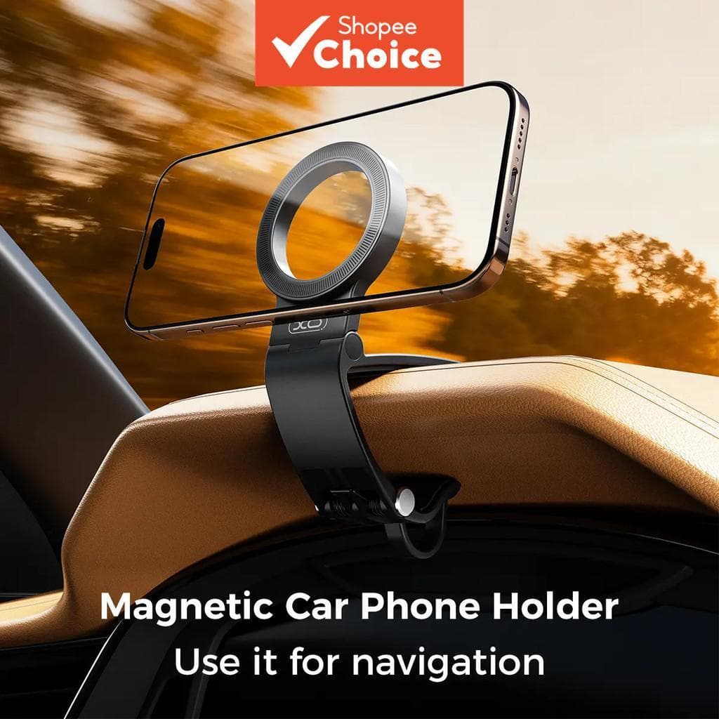 Suporte magnético para telefone de carro, suporte para celular sem as mãos, acessórios para carro, compatível com iPhone