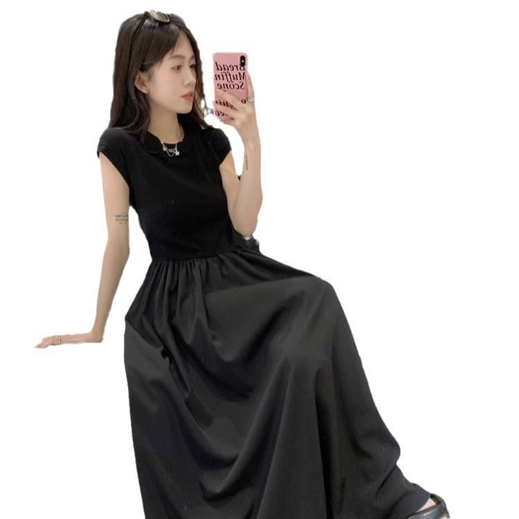 [Ideal para o Dia a Dia] JC-26SS Vestido/Moda Feminina/Vestido Longo/Casual/Verão/Vestido Feminino