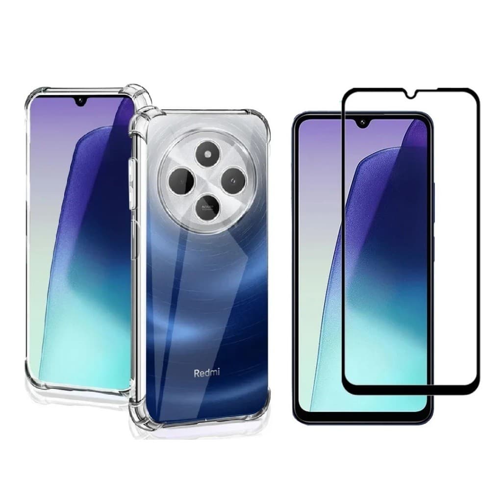Película + Capa Capinha Para Xiaomi Redmi 14C/Poco C75 5G