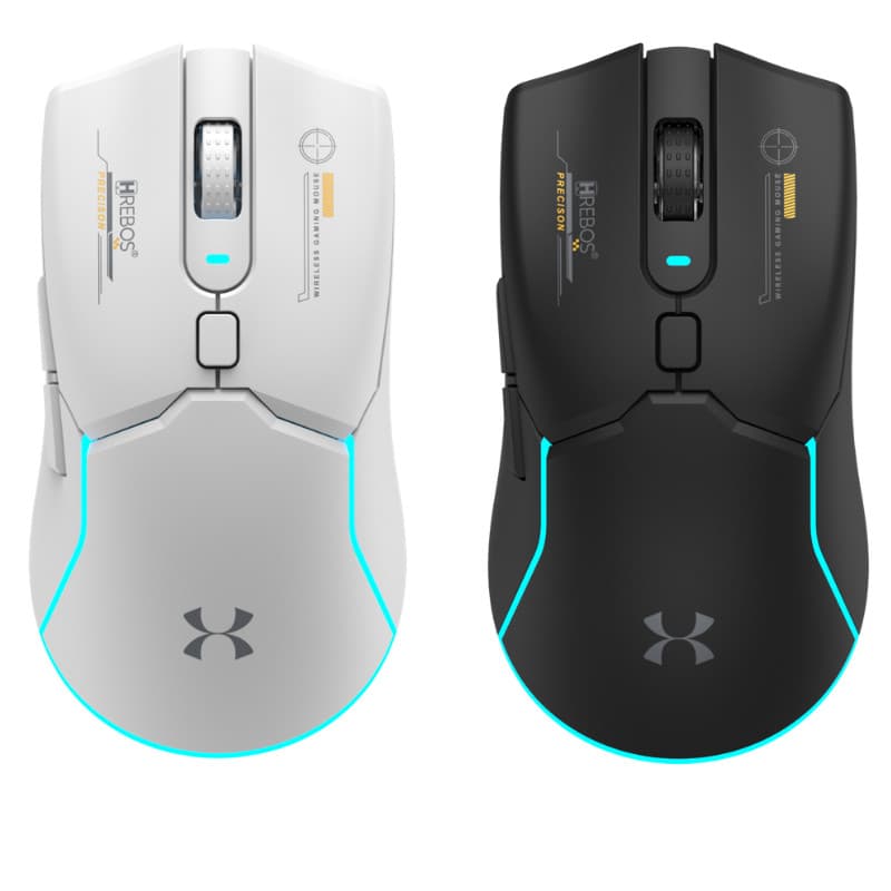 MOUSE GAMER SEM FIO ATLAS RECARREGÁVEL BLUETOOTH e USB ANATEL
