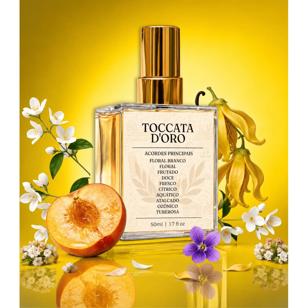 Perfume Feminino Toccata D'Oro Contratipo Inspirado Importado Premium Alta Fixação Extrato 35%