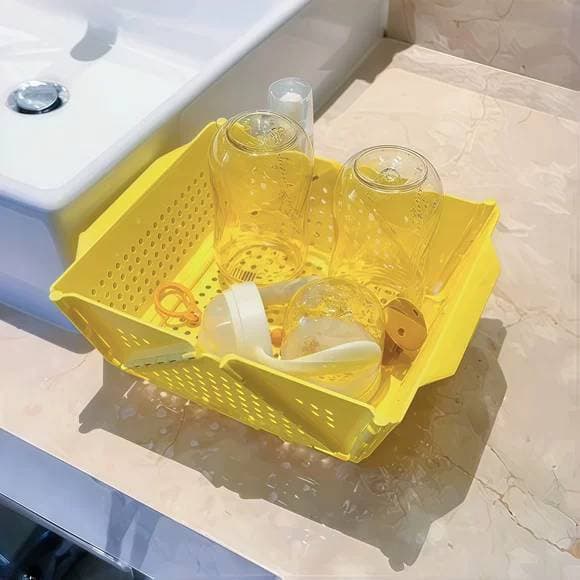 Ferramenta útil para viagem de bebê|Bacia de drenagem dobrável para bebês, suprimentos para bebês, coisas boas viag