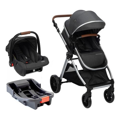 Carrinho De Bebê Ts Duo Romanzo Com Base Elos - Infanti