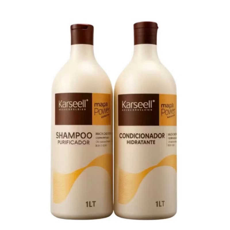 Karseell Shampoo Hidratante 1 Litro + Condicionador 1 Litro Kit Profissional