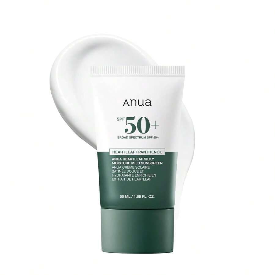 Um Lucao Soft Calmante Protetor Solar Suave, Amplo Espectro Protetor Solar Índice FPS50+, Fórmula Hidratante, Protetor S