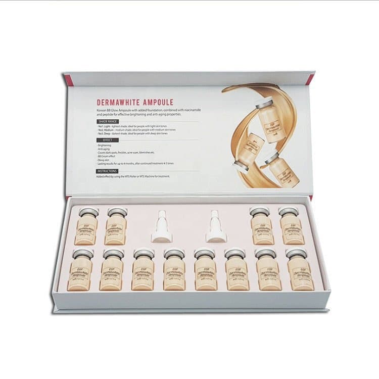 Base líquida anti-envelhecimento permanente, essência iluminadora BB, conjunto de base líquida anti-envelhecimento, conj