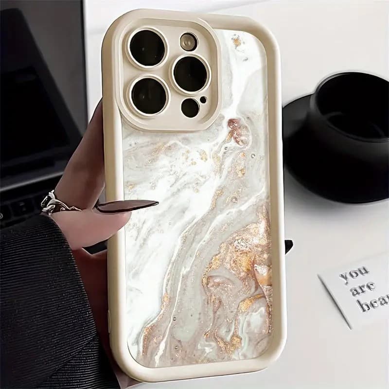 Capa de Celular luxo antiderrapante  para capinha iPhone 13 7 14 8 capinhas iphone X XS XR 12 15 16 11 Pro Max Plus A