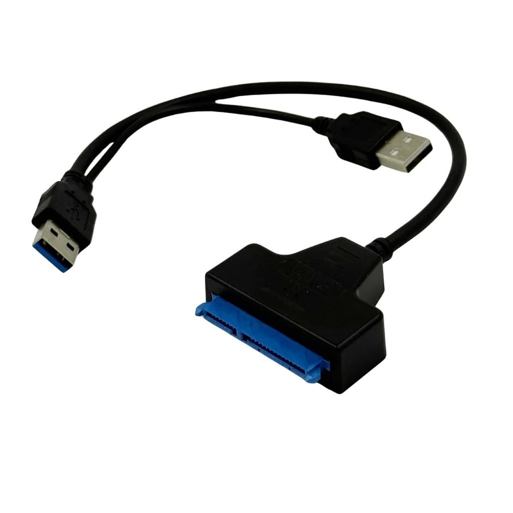 Adaptador Cabo Tipo Case Hd 3.0 Externo Sata 2,5 3,5 Ssd T38