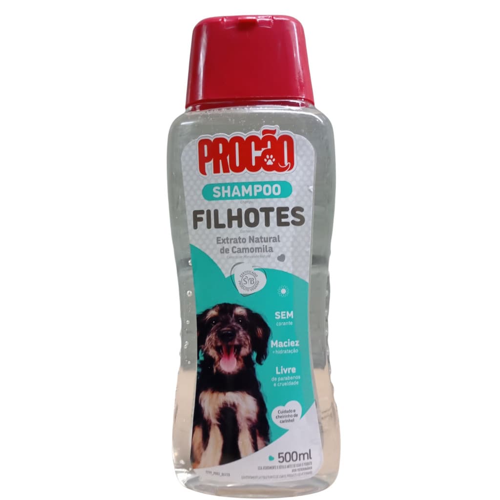 Shampoo Pet Procão 500ml Para Lavagem Segura de Filhotes