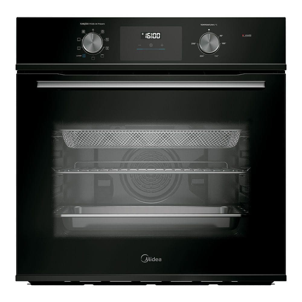 Forno Elétrico de Embutir 80L Digital com Air Fryer Midea TSD80P2 - 220V