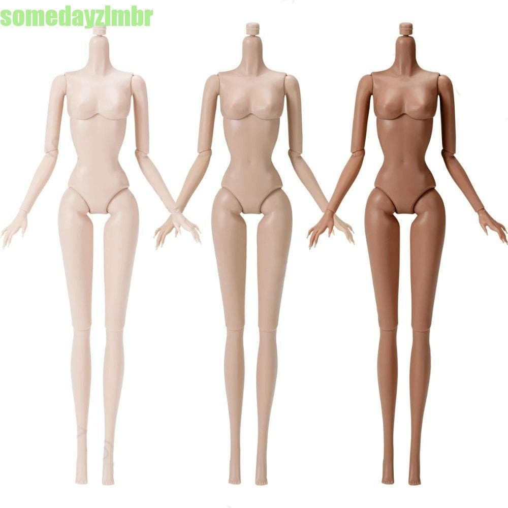 SOMEDAYZL0M Bonecas BJD Nuas Articuladas , Boneca 1/6 , 11 Articulações Super Modelo De 30cm , Corpo Branco Europeu De P