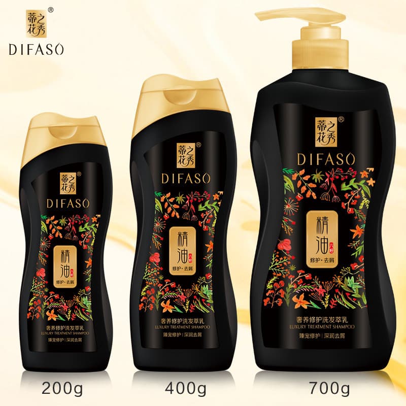 T Hidratante Profundo Anticaspa Shampoo Condicionador Controle de Óleo Conjunto de Caixa de Presente de Pomada Sedosa Fl