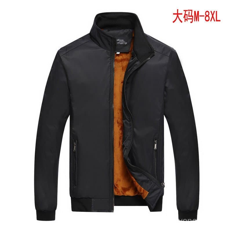 Forro de lã transfronteiriço jaqueta espessada jaqueta acolchoada de algodão quente jaqueta masculina de inverno de meia