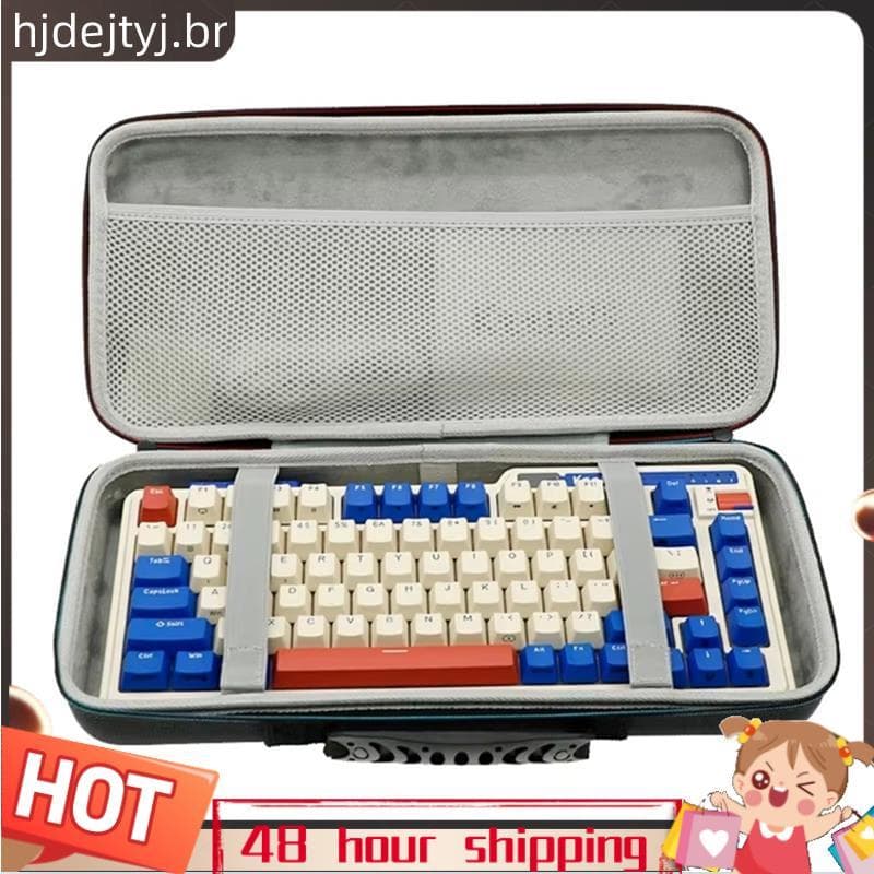 Para K75 PRO RGB 75 % Saco De Armazenamento De Teclado Mecânico De Jogos Casca Dura Bolsa Com Zíper