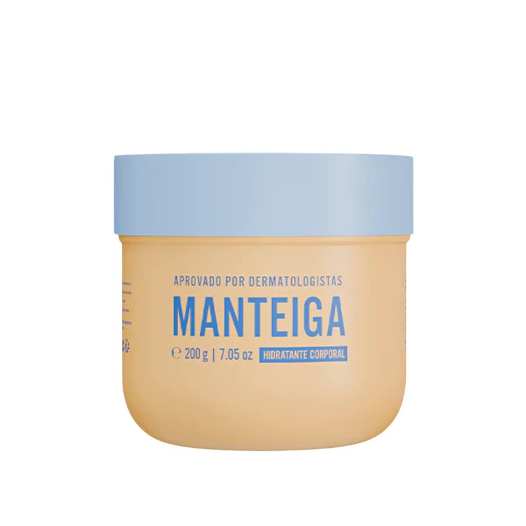 Manteiga Corporal Beleza Brasileira 200g Hidratação Profunda Pele Muito Seca Nutritiva Manteiga de Karité