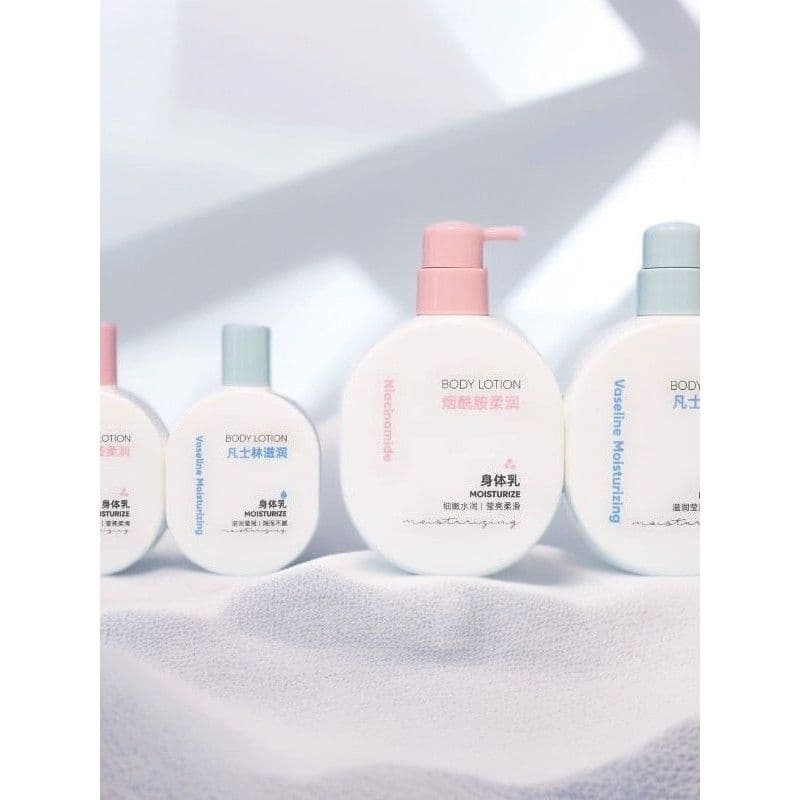 MINISO Niacinamida Hidratante Hidratante Loção Corporal Vaselina Hidratante Duplo Cuidado Portátil Outono Inverno