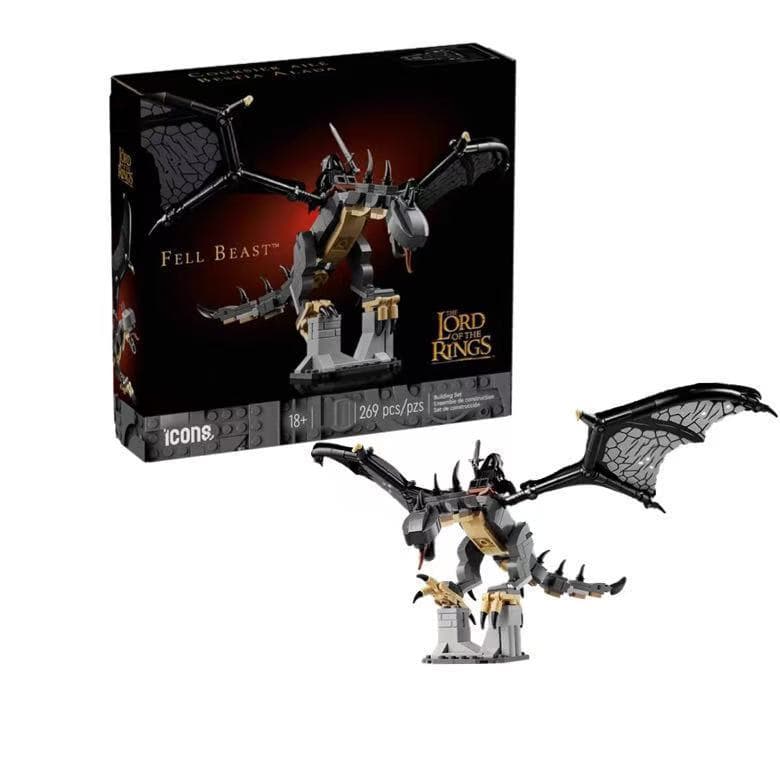 Compatível com o brinquedo de blocos de montar LEGO 40693 da série O Senhor dos Anéis: Orcs Caídos.