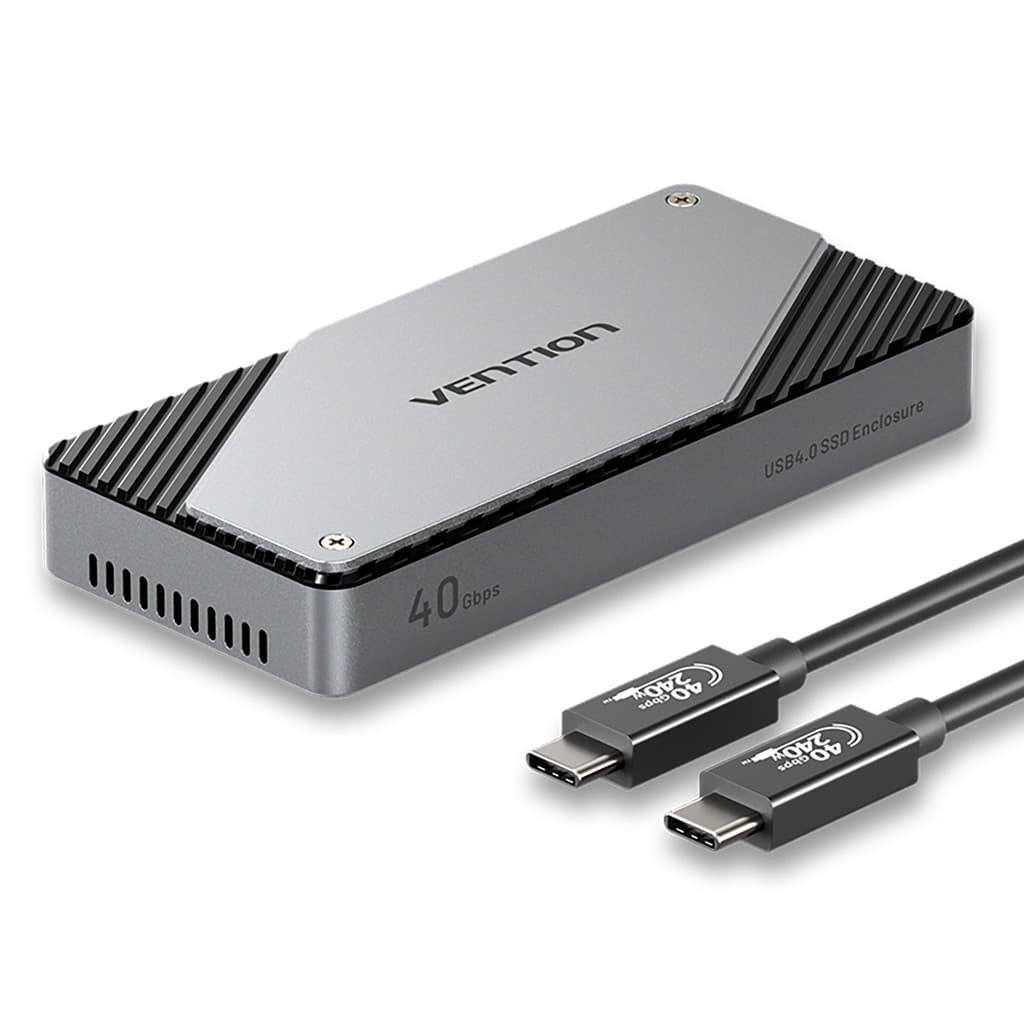 Leitor de SSD M.2 Externo 8tb 40Gbps Usb-C Thunderbolt 3 4