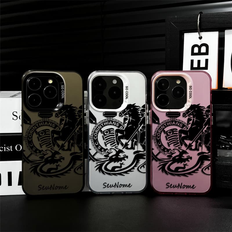 Capinha de celular personalizada Corinthians Futebol para Samsung Galaxy A15 A14 A03 A35 A12 A32 A54 Core 4G 5G Capinha
