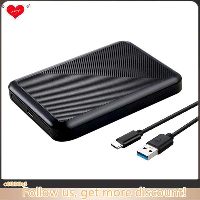 Gabinete De Disco Rígido Externo 2.5 " 5 Gb/S USB 3.1 Para PC Laptop Suporta 6 Tb Máx . Serve SSD SATA De 7 Mm/9.5 HDD
