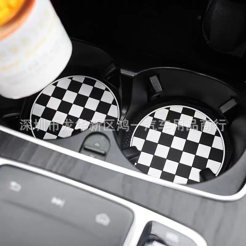 Acessórios para carros, tapetes automotivos, tapetes criativos para carros, tapetes retrô fofos para portas de carros, s