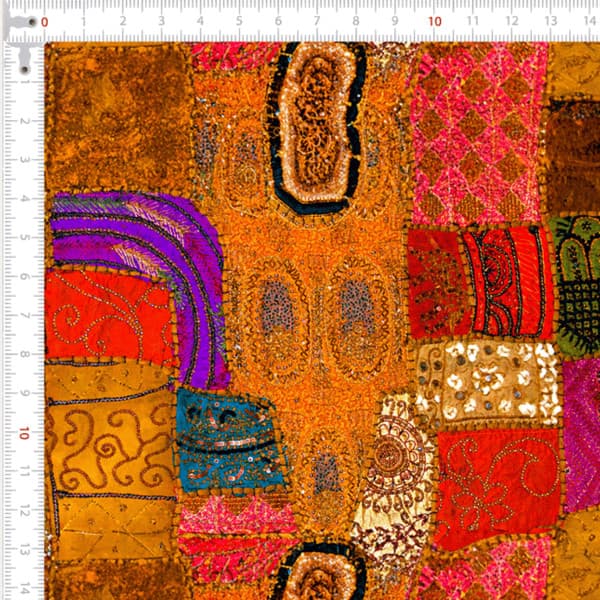 Tecido Sarja Impermeável Estampada Retalhos da Índia Patchwork Artesanato Almofada Bolsa Quilting