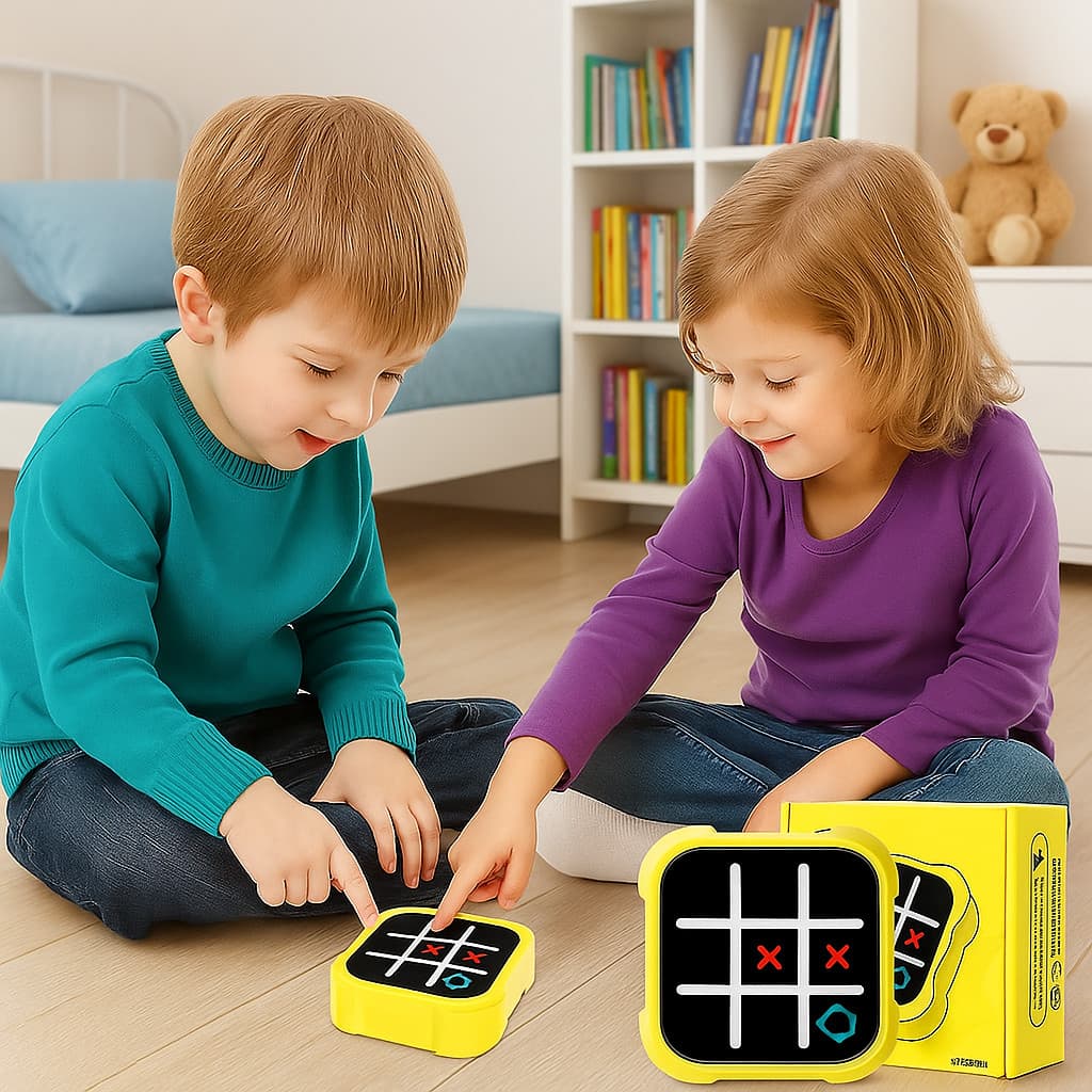 Jogo da Velha Tabuleiro Criativo TicTac Toe Divertido Pra Toda Família Estimula Memória Atenção Lógica