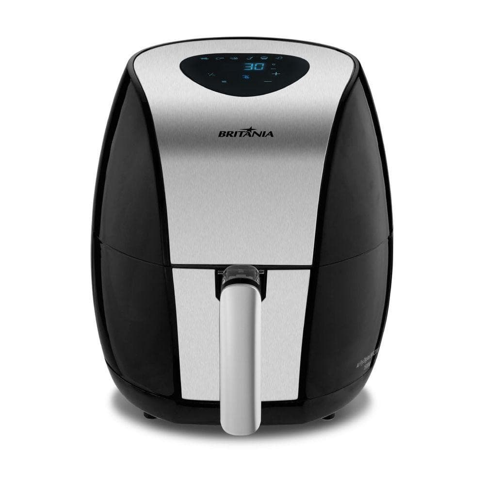 Air Fryer Britânia 4,1L Digital Inox 1500W BFR20PI 220V