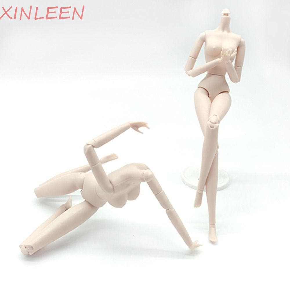 Bonecas BJD Nuas Articuladas XINLEEN , 28 Articulações 1/6 Boneca De Pele Branca Brinquedos De Nua , Multifuncional