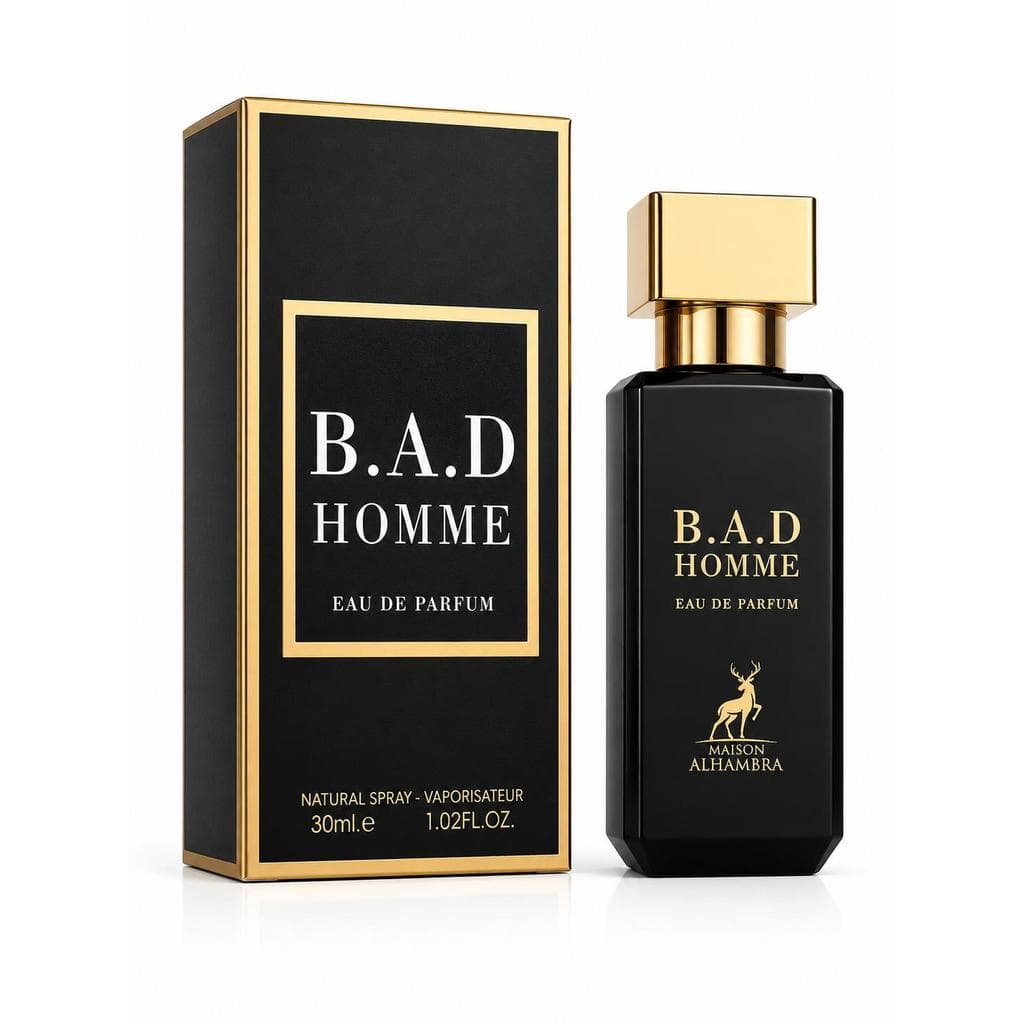 Perfume B.A.D Homme Maison Alhambra 30ml Eau de Parfum Masculino Importado