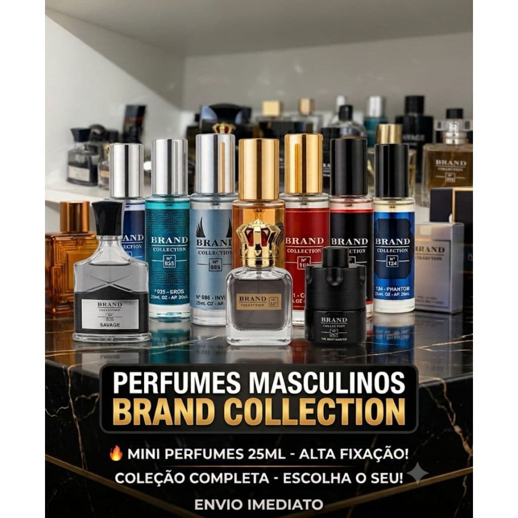 Perfume Brand Collection Original 25ml Masculino/Feminino Inspirado Importado