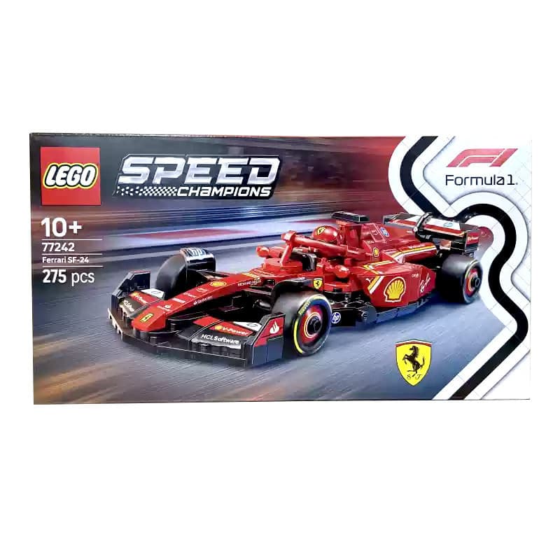 LEGO 77242 Ferrari F1 Team SPEED Carro de Corrida Blocos de Montar para Crianças Brinquedo de Carro para Meninos
