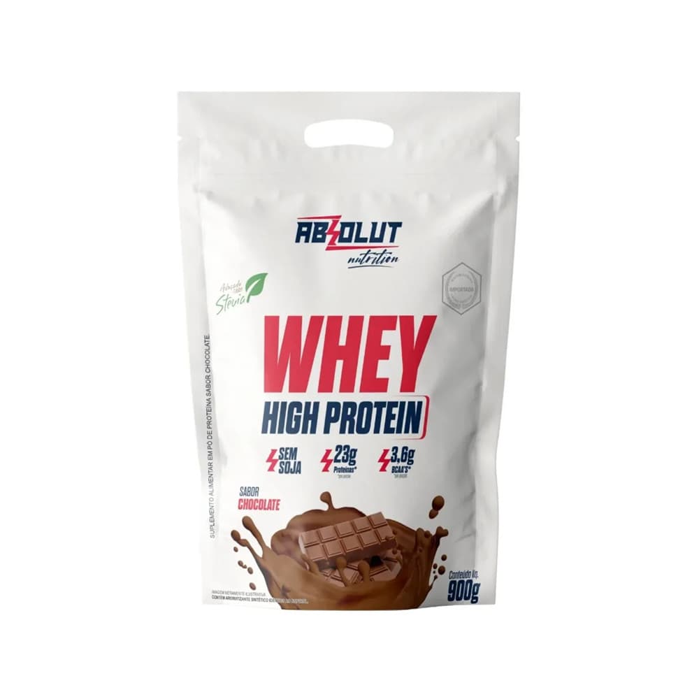 Whey High Protein Chocolate  Refil  900g - Absolut Nutrition