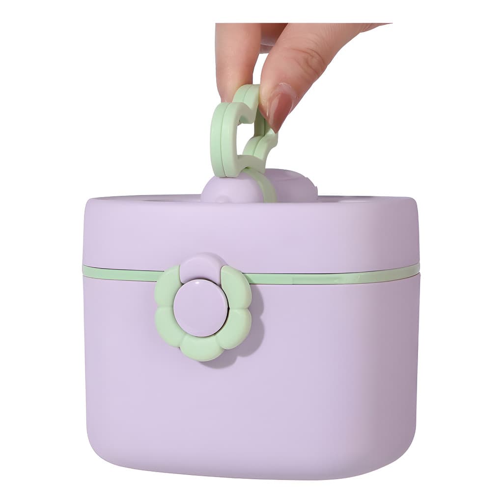Porta Leite Em Po Bebe Infantil C/ Dosador E Nivelador 410ml