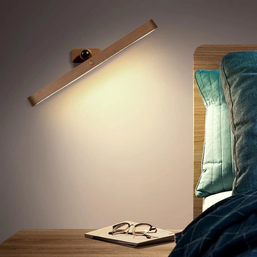 Luminaria De Cabeceira de Toque 3 Cores Recarregáve Lampada Magnético Portátil USB TYPE-C