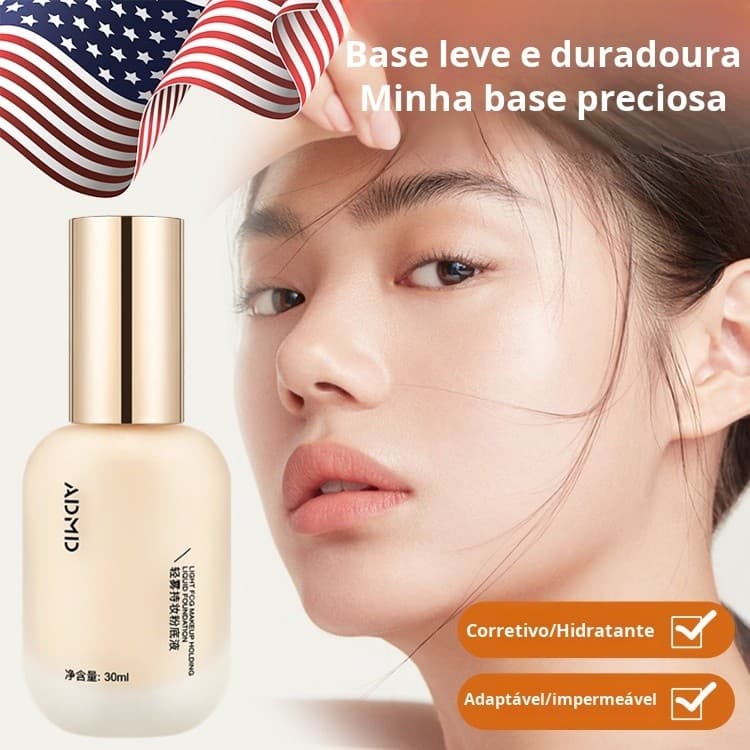 [Cobertura Natural] HFH Minha Base do Tesouro Líquida/Base Líquida/BB Cream/Maquiagem Duradoura