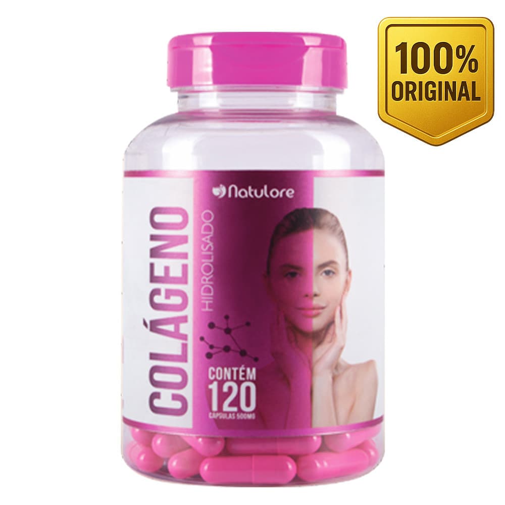 Suplemento Colágeno Hidrolisado + Vitamina C Verisol 1000mg - 120 capsulas - Naturole