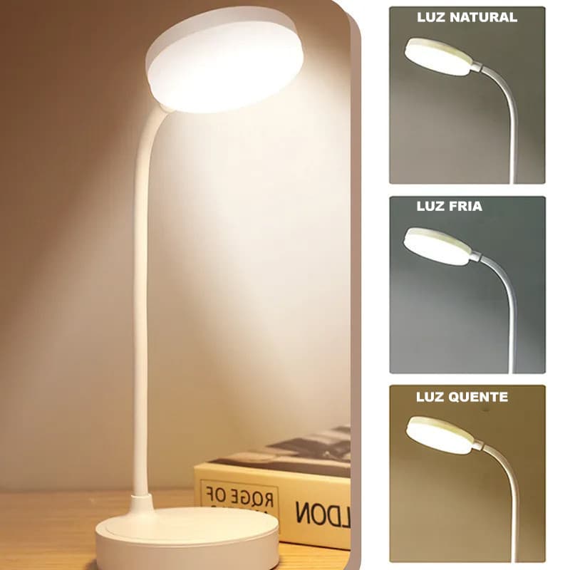 super Luminária De Mesa Led Com Proteção Os Olhos Usb Iluminaria Abajur Lâmpada De Mesa Para Quarto