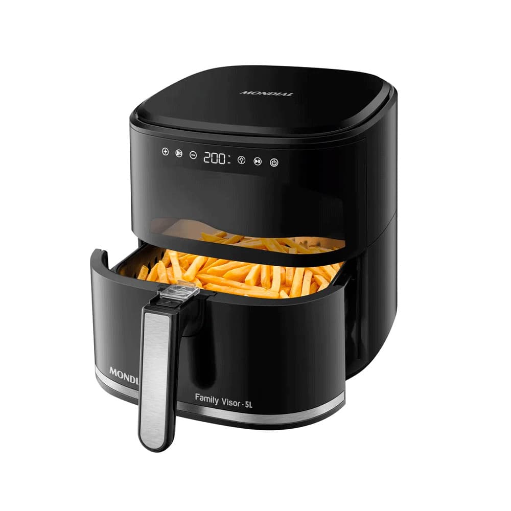 Fritadeira Elétrica Mondial Digital 5l 2000w Af-50-dv 220v