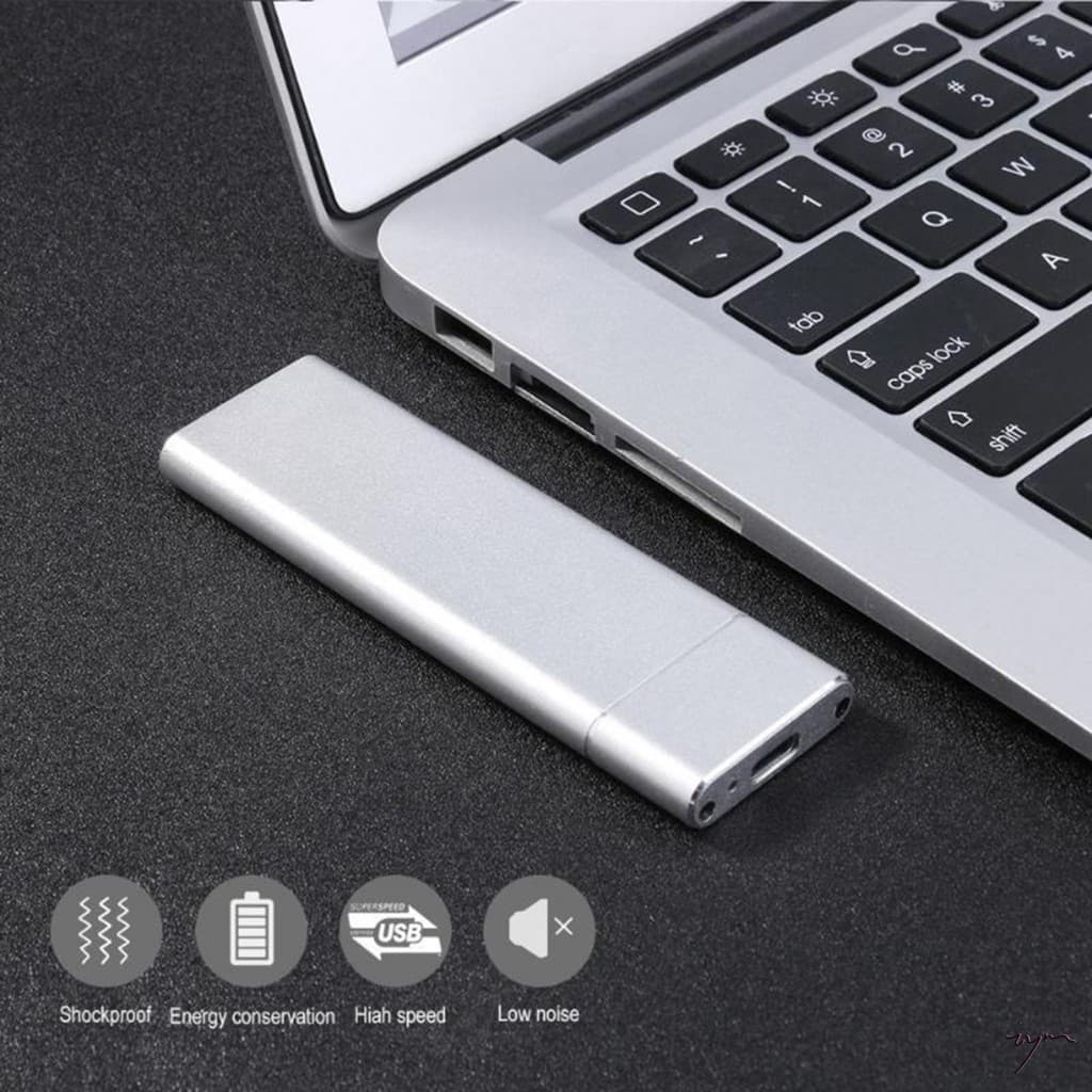 Gabinete SSD M . 2 NGFF USB3.1 Tipo-C-Estojo De Armazenamento Externo Portátil Para Backup De Dados