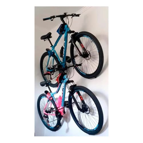Suporte De Parede Horizontal Para Bicicleta Branco