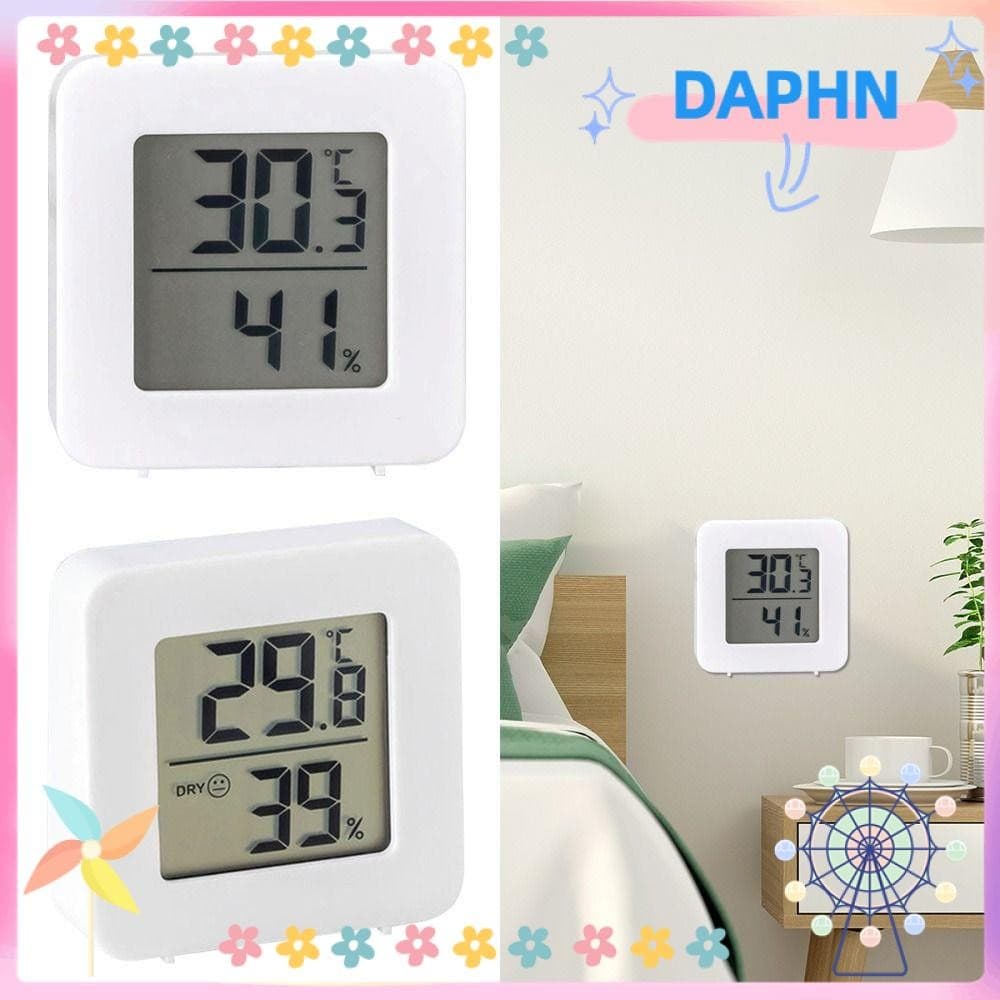 Higrômetro DAPHNE , Termômetro Digital LCD De Alta Precisão , Medidor Profissional De Umidade E Temperatura Para Quarto 