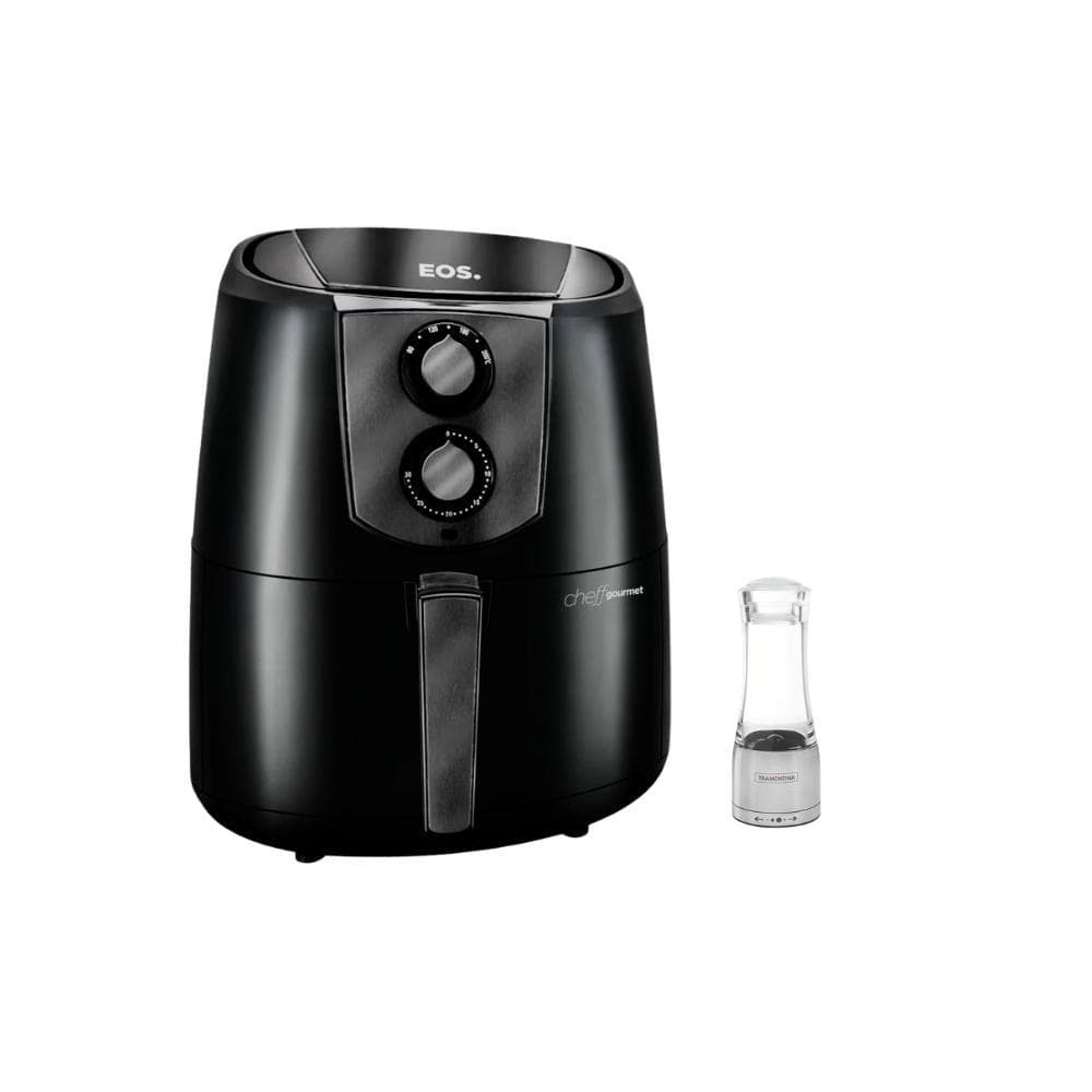 Fritadeira Sem Óleo Air Fryer Toutch Eaf42t 127v Eos Com Moedor Sal ou Pimenta Realce G Tramontina