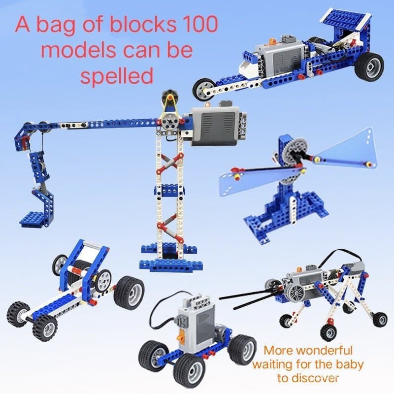 Blocos de Montar Compatíveis com LEGO 9686 Ciência e Tecnologia de Energia