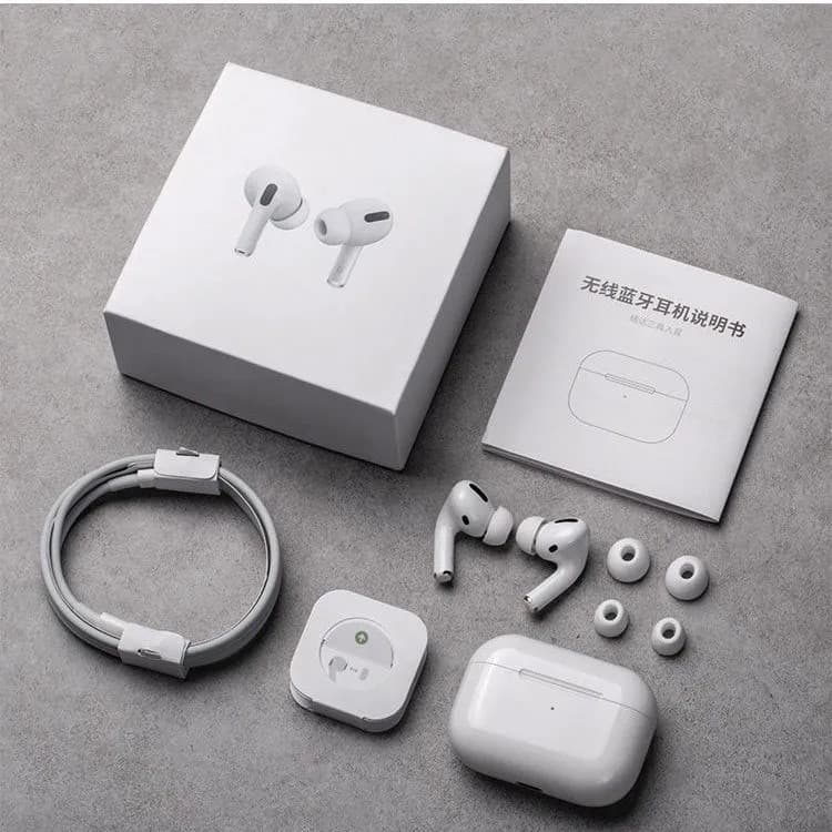I Fone de Ouvido Sem Fio Airpods PRO Com Cancelamento De Ruído Bluetooth  Pop-Up para iOS Android