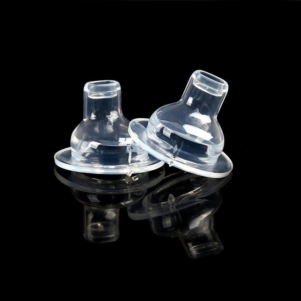 [GrandLarge] 2 chupetas para bebês, chupetas de silicone de grande diâmetro BR BX8J HQIX